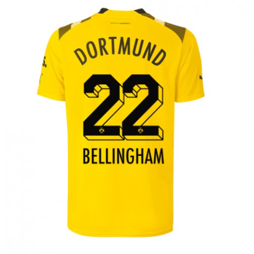 Borussia Dortmund Jude Bellingham #22 Tredjedrakt 2022-23 Kortermet Borussia Dortmund Jude Bellingham #22 Tredjedrakt 2022-23 Kortermet